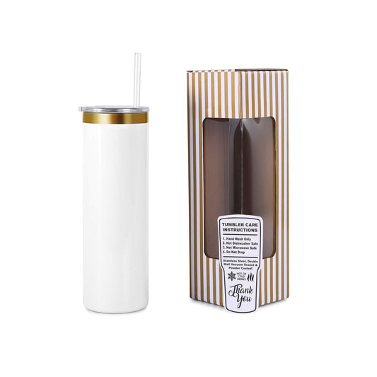20oz Skinny Electroplated Tumbler