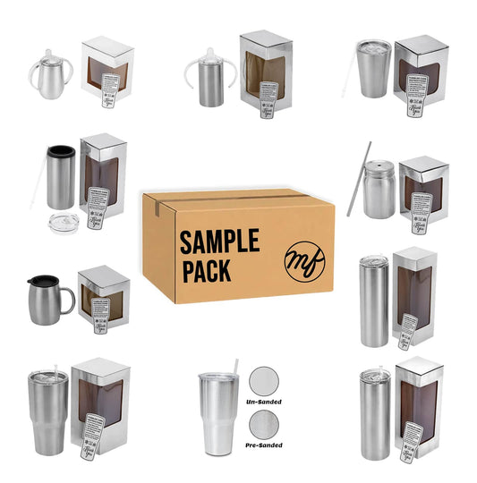 Stainless Steel Tumbler 10 Pack