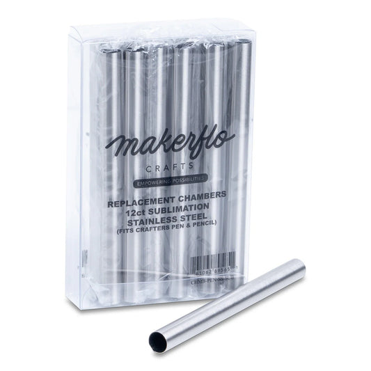 Sublimation Chambers for Crafter Pen & Pencil (12 pack)