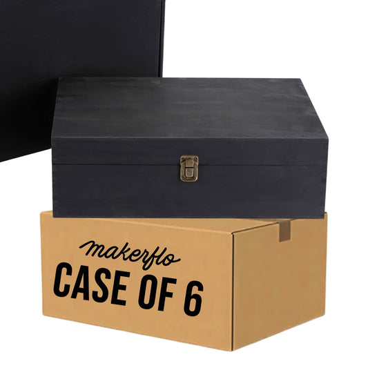 large keepsake, black, bulk, case of 6