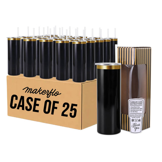 20oz Skinny Electroplated Tumbler