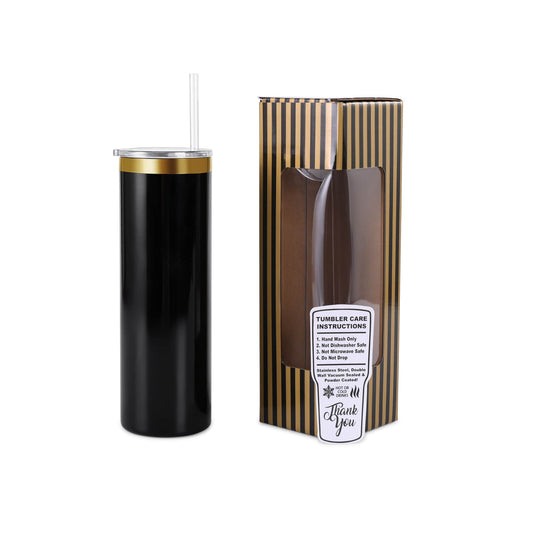 20oz Skinny Electroplated Tumbler