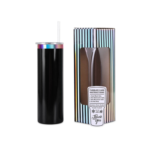 20oz Skinny Electroplated Tumbler