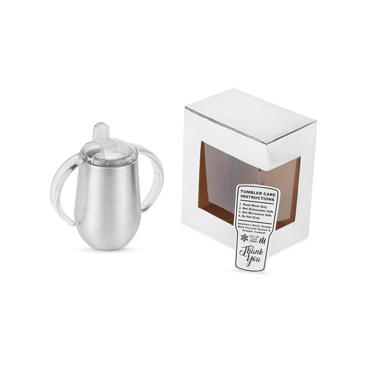 Stainless Steel Sippy Cup, 8oz