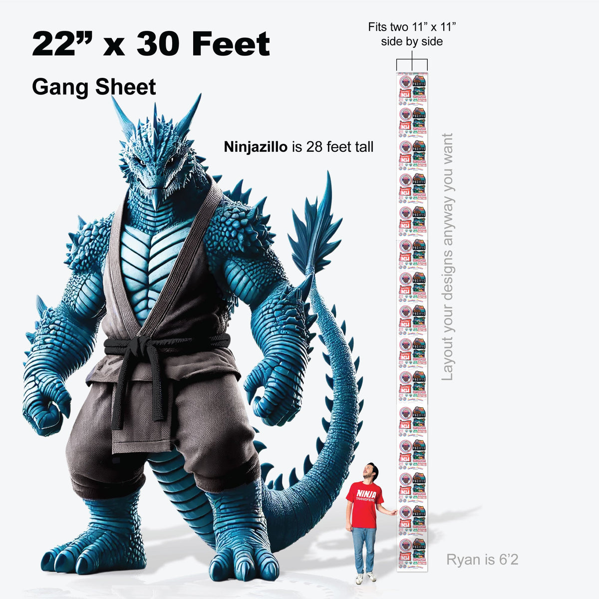 DTF Gang Sheet - Print Ready File
