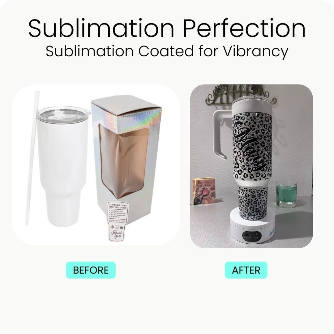 40oz Shimmer Sublimation Tumbler