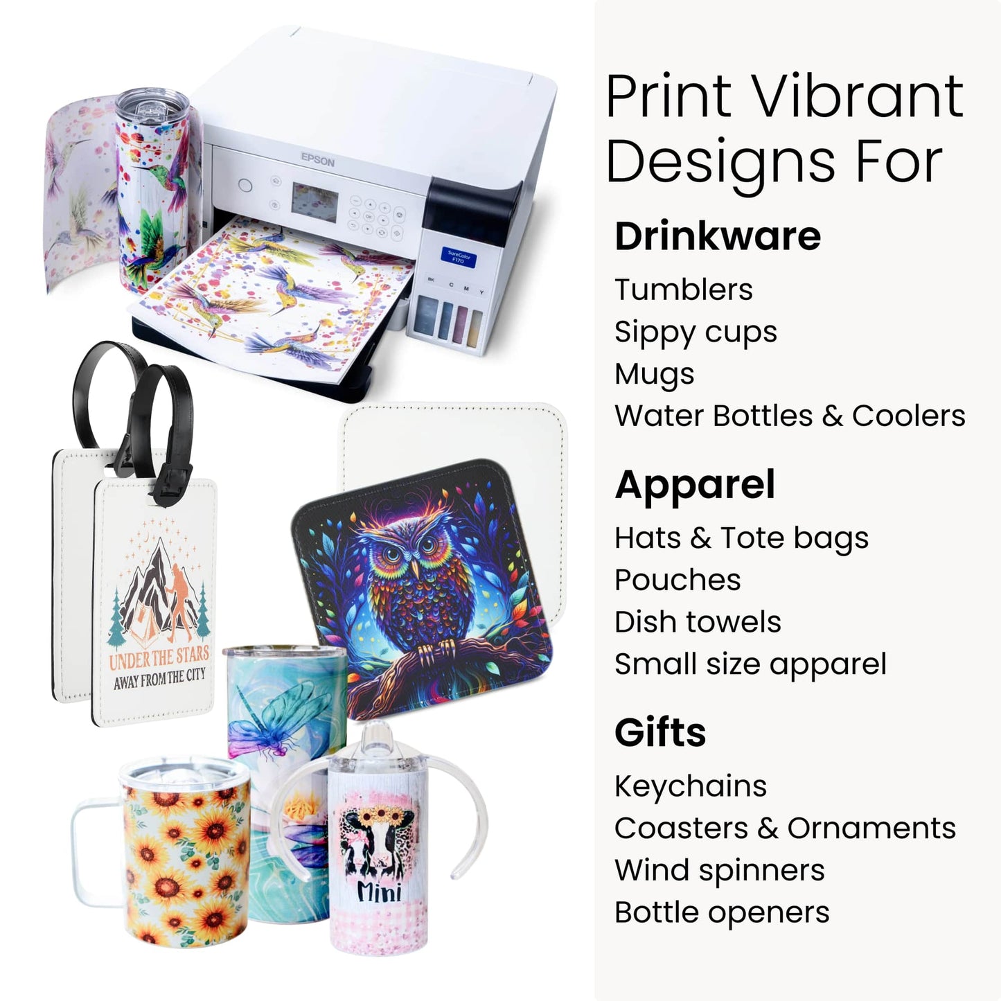 JenniferMaker Sublimation Made Simple Printer Kit
