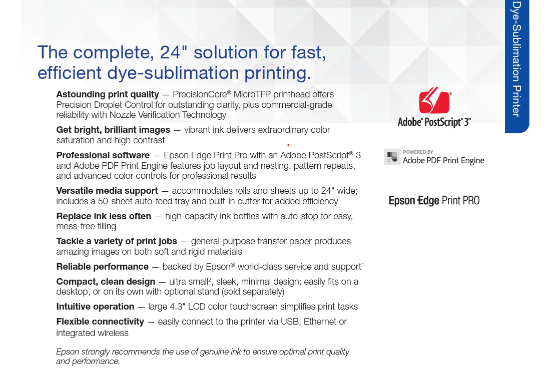 epson f570 technical specs