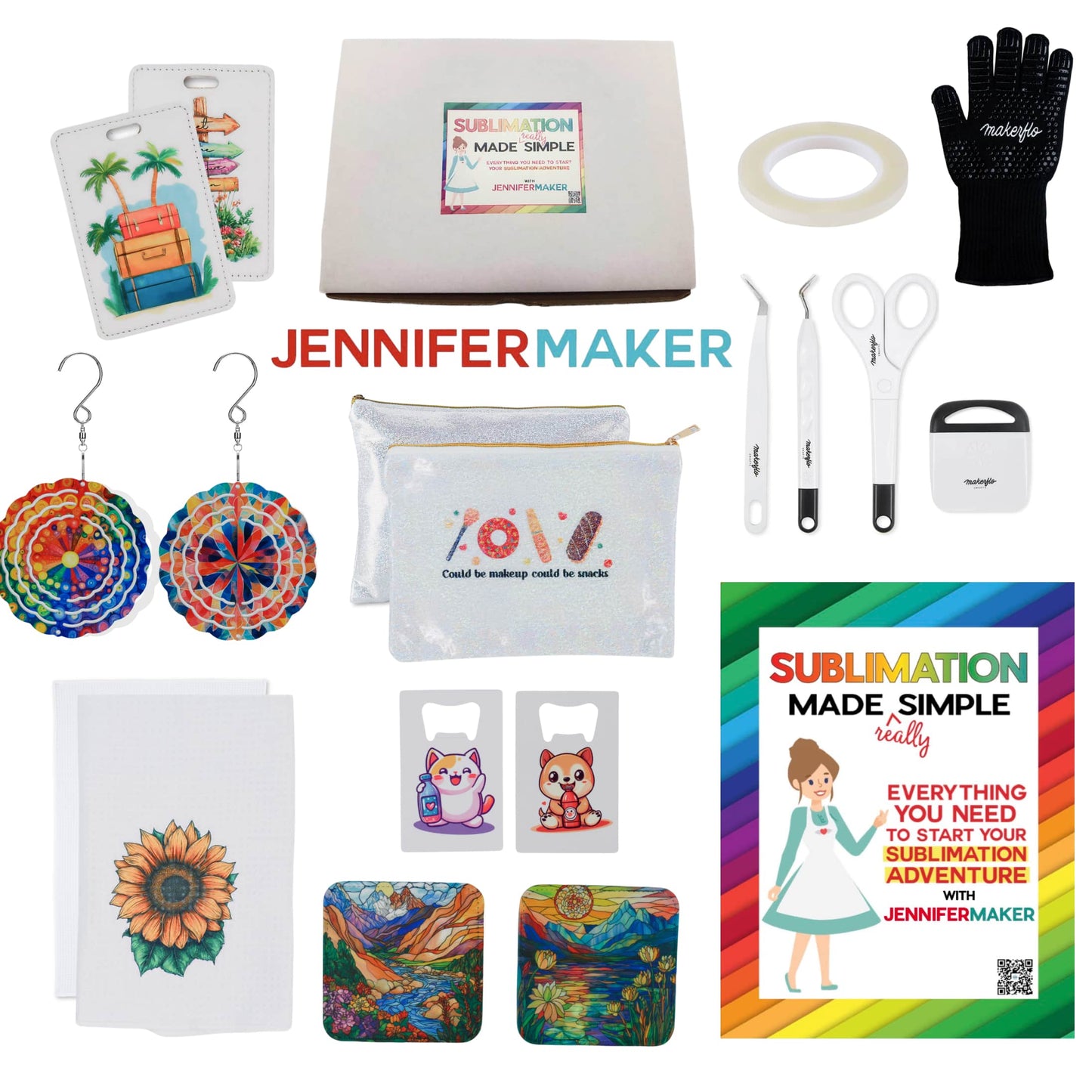 Jennifer Maker Sublimation Starter Kit