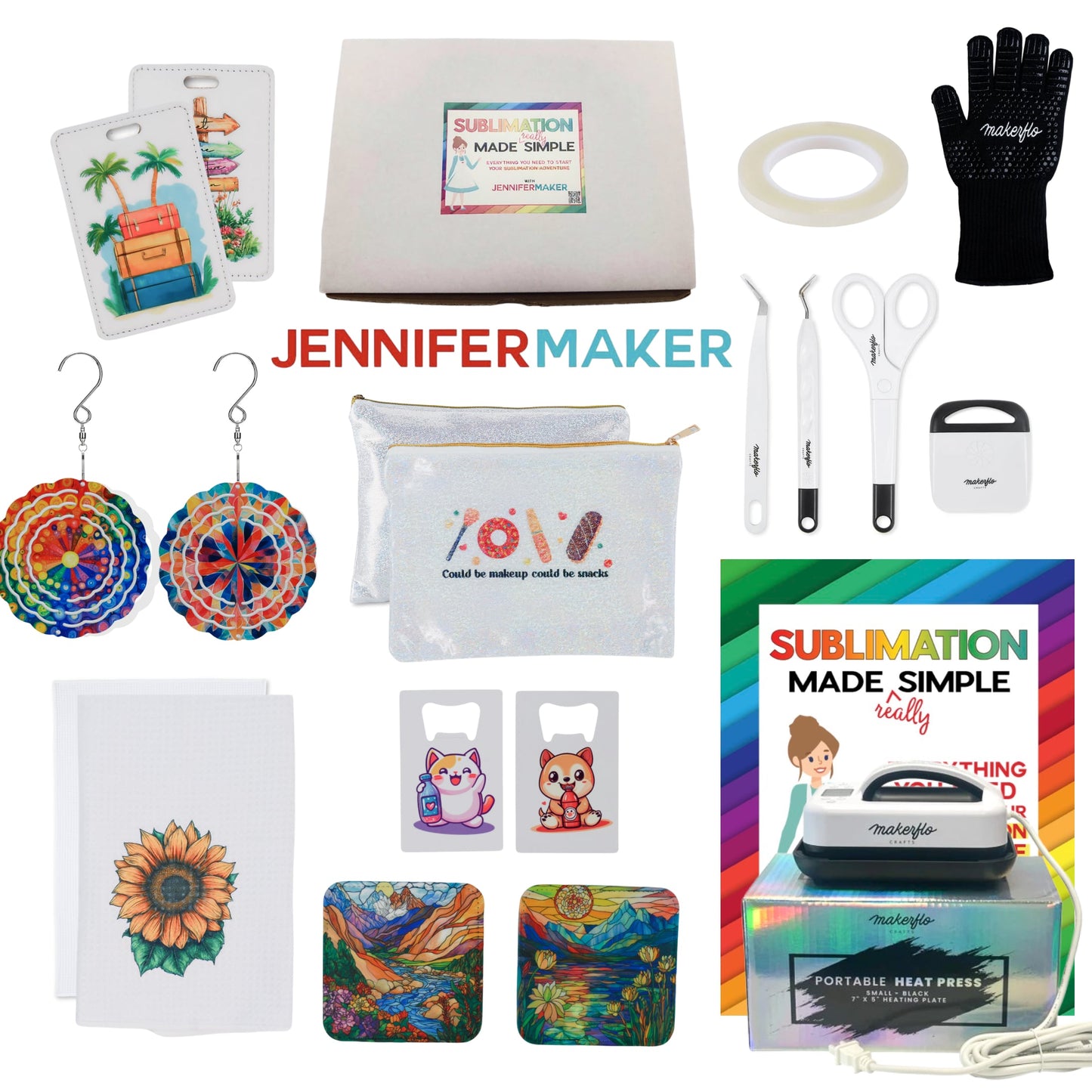 Jennifer Maker Sublimation Starter Kit