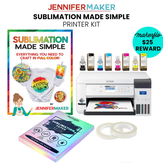 JenniferMaker Sublimation Made Simple Printer Kit