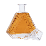 Glass Whiskey Decanter & Lid
