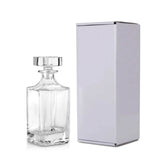 whiskey decanter blank with box