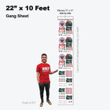 DTF Gang Sheets - Ninja Transfers