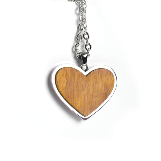 Wood Pendant Necklace