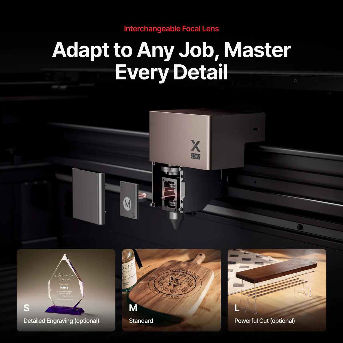 xTool P3 80W CO2 Laser Cutter & Engraver