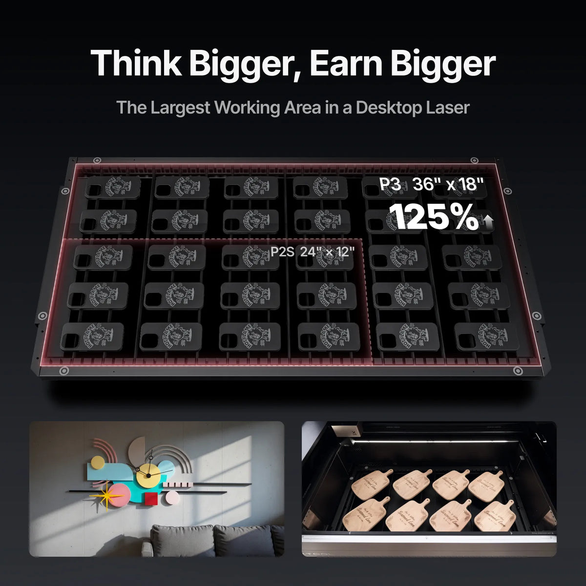xTool P3 80W CO2 Laser Cutter & Engraver