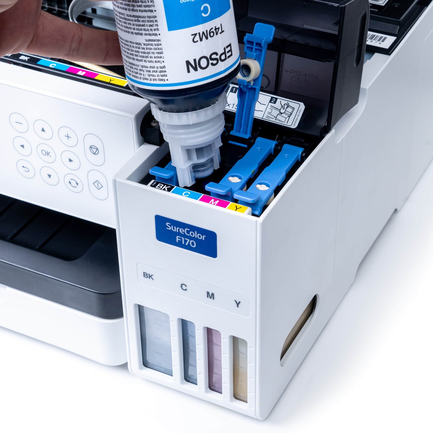 epson F170 - ink filling